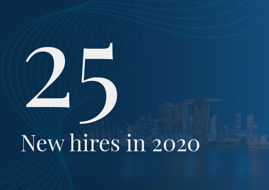 25 new hires made by GSR in 2020